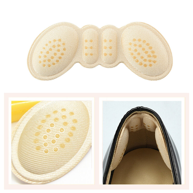 High Heel Pads Adjust Shoe Size for Self-Adhesive Stickers Heel Pain Relief Heel Grips Liner Cushion Padding Anti Slip Insloes