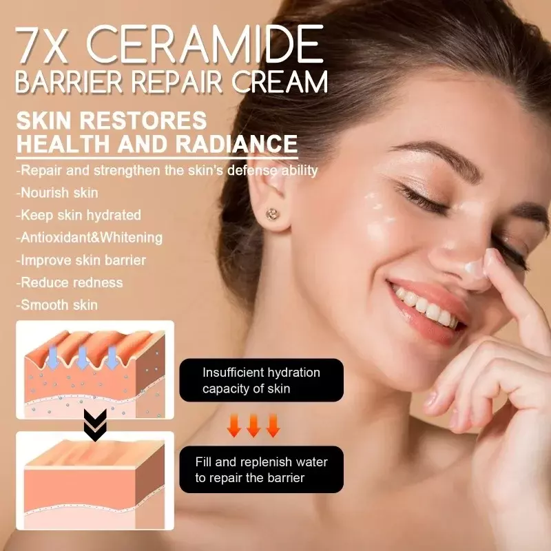 Ceramide Repair Cream Firming skin Fade Fine Lines Anti-aging hydrates moisturizes whitening barrier brighten care face cream
