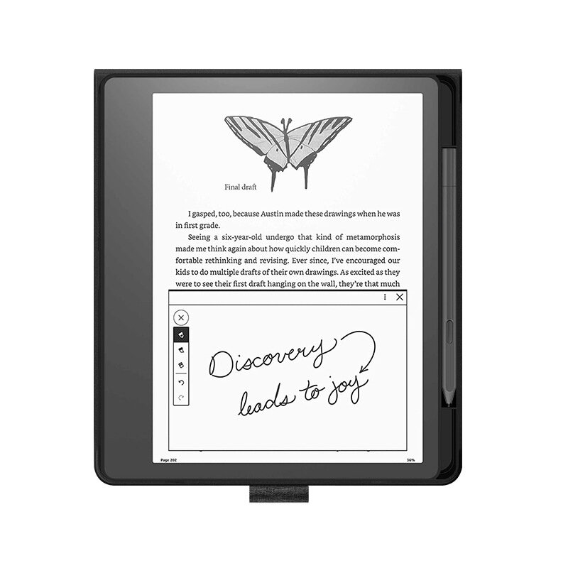 Per Kindle Scribe 2022 custodia 10.2 pollici supporto pieghevole magnetico Ultra sottile PU Back per Kindle Scribe 10.2 "Cover 2022 con Slot per penna