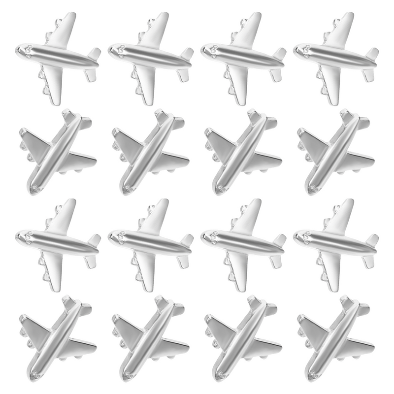 12 Pcs immagini Wall Decor Aircraft Pushpin Cork Board decorazioni H-nail puntine Decorative puntine in metallo bambino