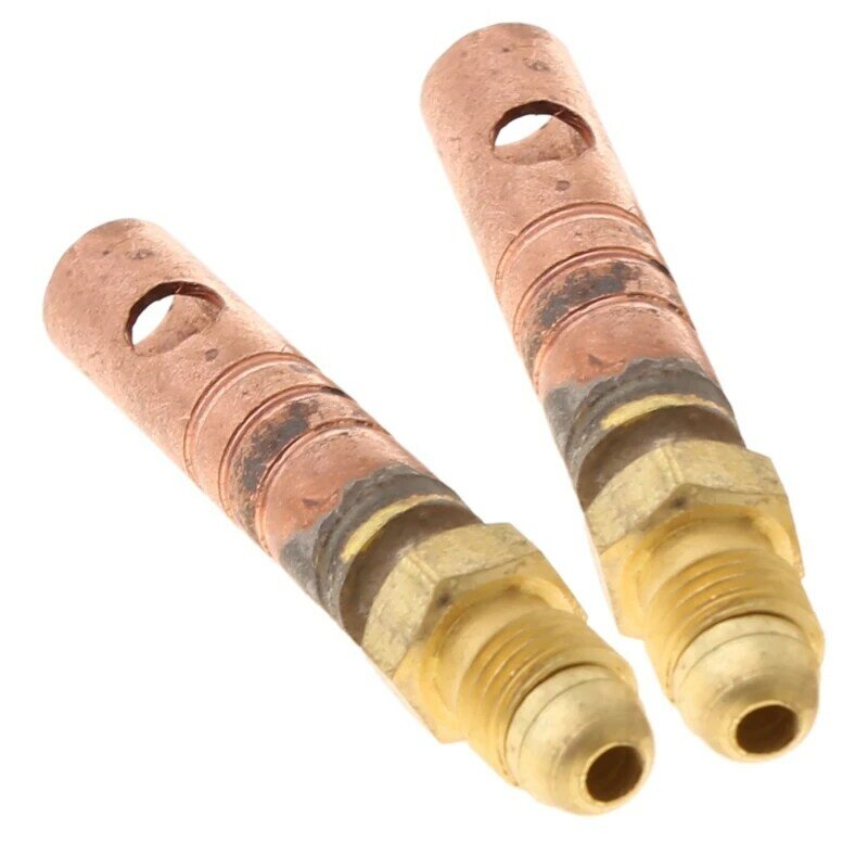 Gas & Power Cable Adapter FIT WP-17 WP-9 WP-24G 24W TIG Welding Torch 2 Pieces
