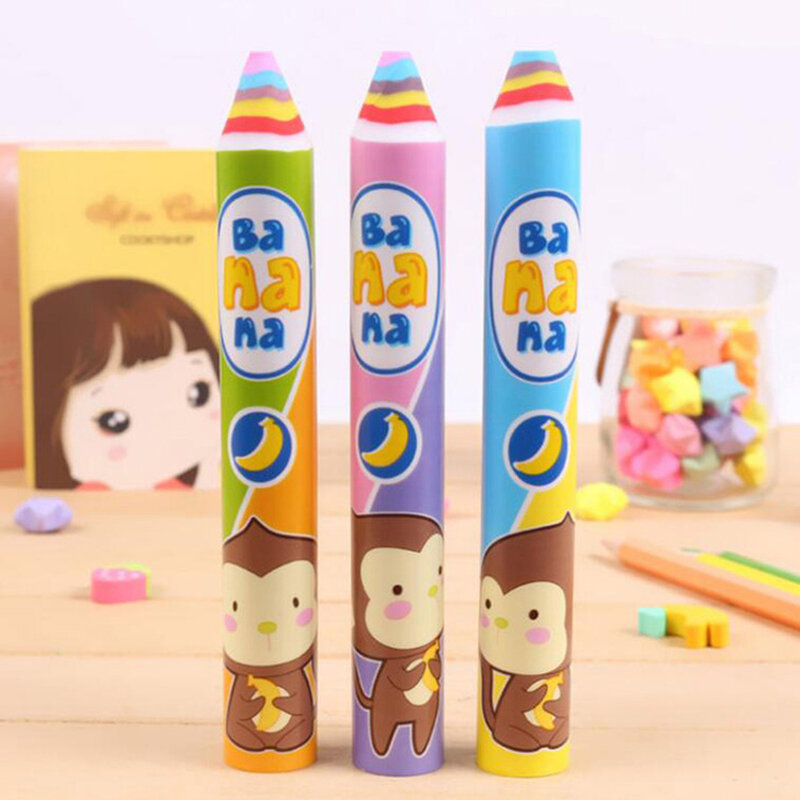 3 Pcs Cartoon Eraser Student Supplies Pencil Erasers Student Supplies Child Rubber Stationery Rubber Clean Pencil Erasers