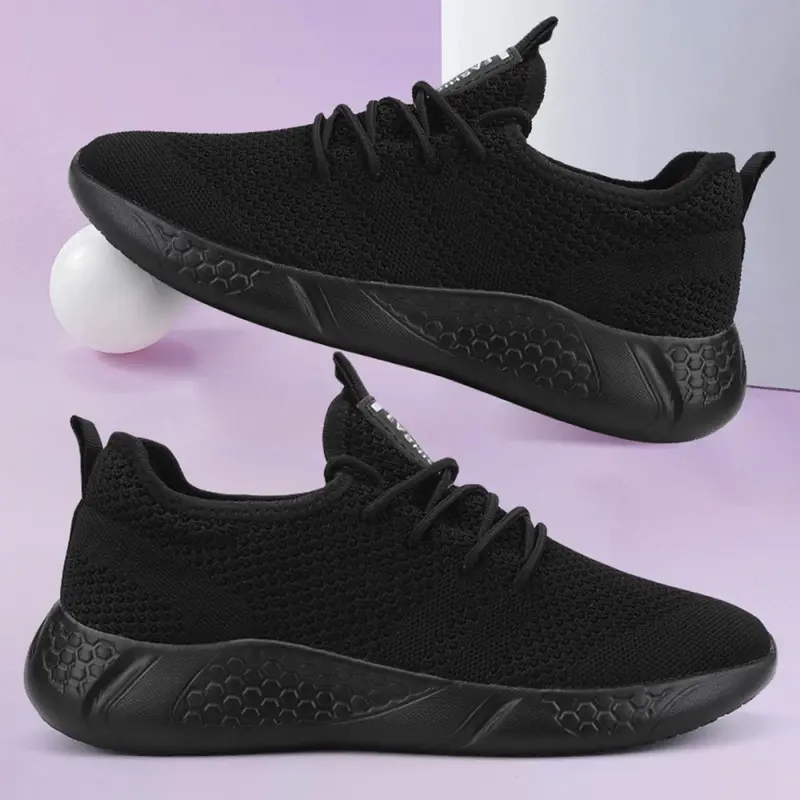 Nowy lekkie buty do biegania wygodne męskie tenisówki oddychające antypoślizgowe odporne na zużycie buty sportowe męskie buty do chodzenia