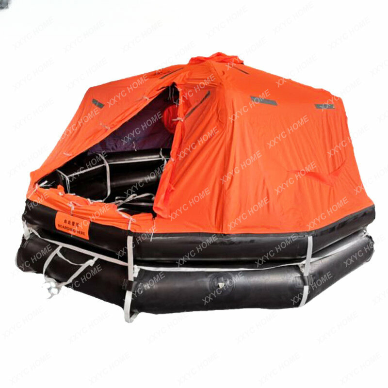 Balsa salvavidas inflable autoportante de Liferaft marino, rescate de emergencia, válvula salvavidas, entrega directa de fábrica