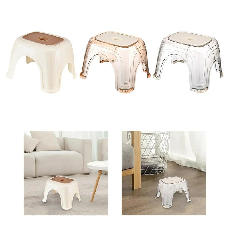Foot Stool Multipurpose Stable Foot Rest Stool for Apartment Bedside Bedroom