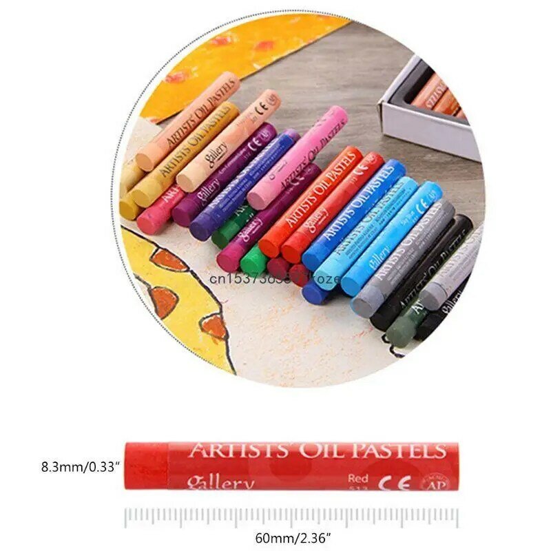 Pastel Lembut Pena Gambar Krayon 48 Warna untuk Seniman Pelukis