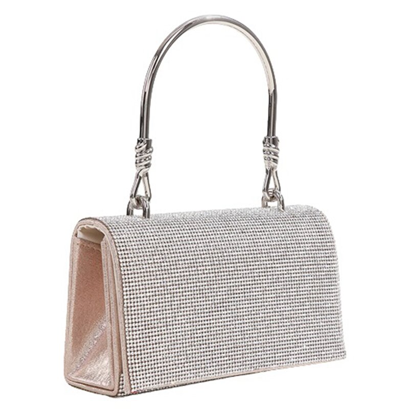 Tas genggam berlian penuh tas malam berkilau kristal tas tangan dompet pesta pernikahan dompet wanita modis amplop