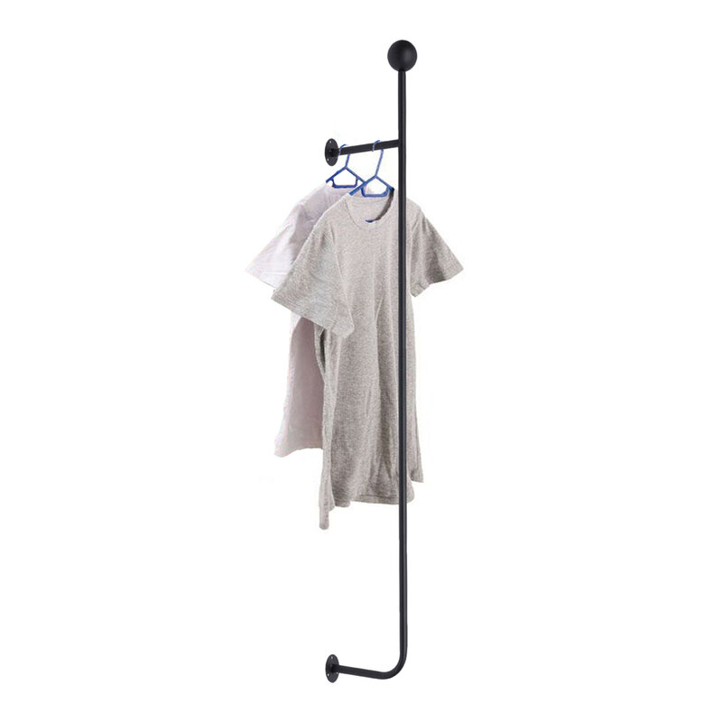 Modern Design Wall-Mounted Coat Rack Hat Rack Sturdy Metal Coat Rack Stand for Clothes