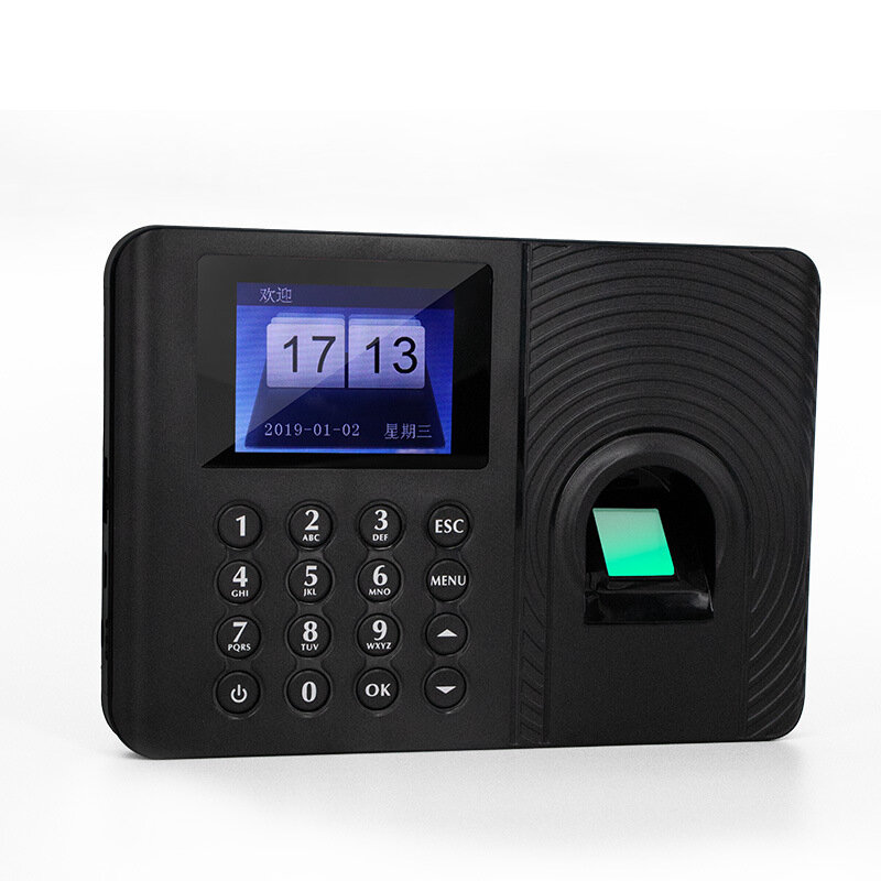 A3 Self-service Fingerprint Attendance Machine Chinese And English Free Software U Disk Download Support Multiple Languages