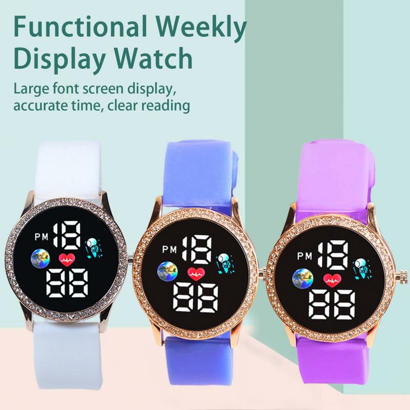Unisex Digital Sports Watch, relógios eletrônicos, relógio de pulso LED, meninos, meninas, homens, mulheres, moda