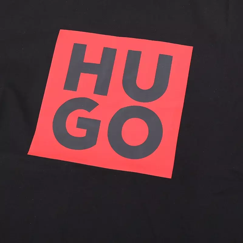 Fashionable Loose Casual T-shirt Summer Couple T-Shirt Hugo Boss Men's Printed Graphic Crewneck Short Sleeve T Men Clothing