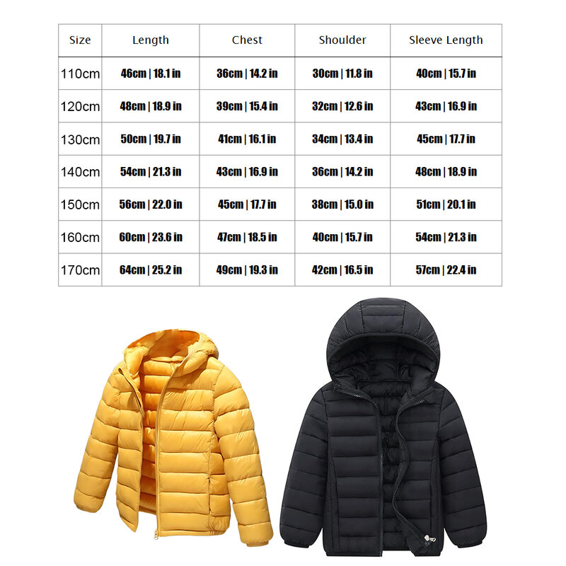 Kids Down Jacket For Winter Adventures And Comfort Down Clothing Jackets Down Coat For Winter