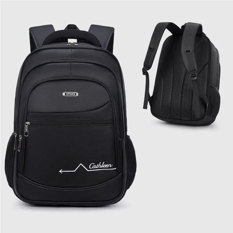 Школьные ранцы для подростков, нейлоновый мужской рюкзак большой вместимости, сумка для студентов колледжа