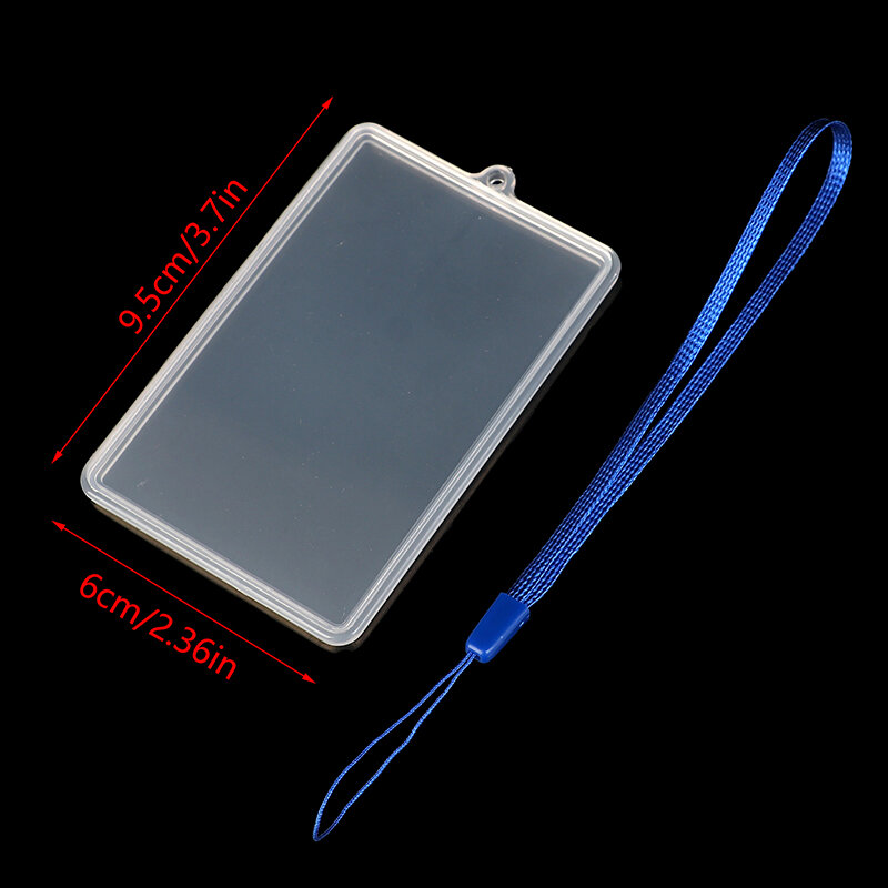 1 pcs Waterproof Transparent Card Cover Women Uomini Student Bus Card Case Credit Credit Credit Credit Card Card Sleeve Protect