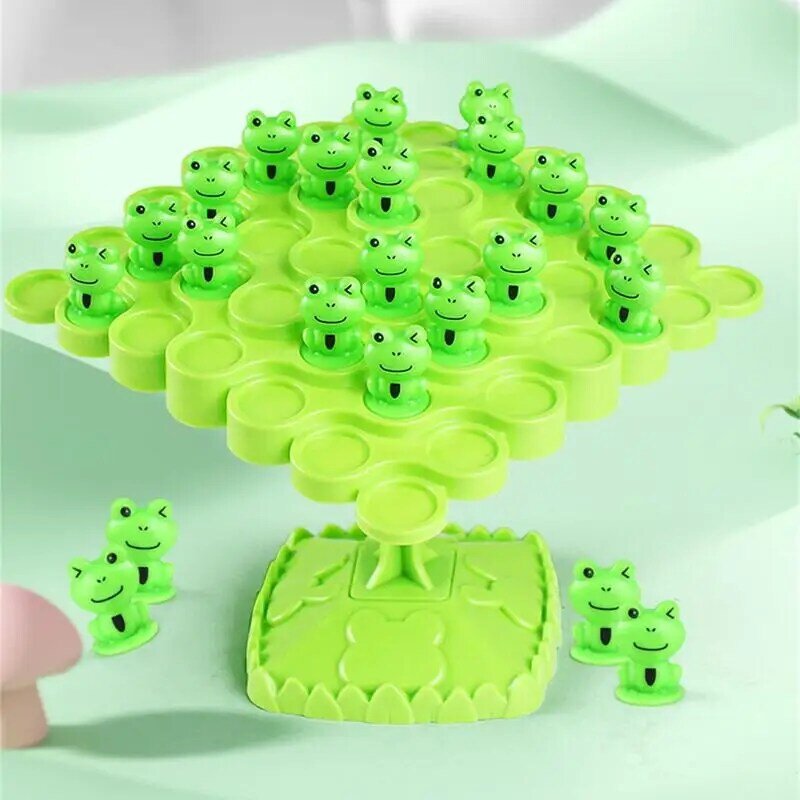Tree Frog Interactive Balance Board Game, número educacional, brinquedo de equilíbrio para crianças e adultos pré-escolares, meninos e meninas