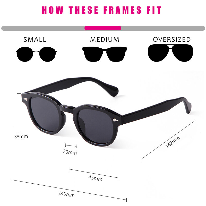 Vintage Tortoise Shell Round Sunglasses para homens e mulheres, Brand Design, Retro, Rivet, Amarelo, Blue Lens, Square Sun Glasses, Feminino UV400, 2024