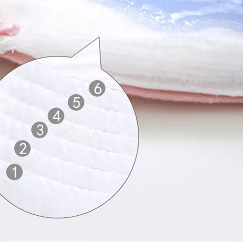 4 szt. Pieluszki dla dzieci wielokrotnego użytku spodnie treningowe dla dzieci zmywalne pieluchy materiałowe pieluchy dla niemowląt wodoodporne majtki