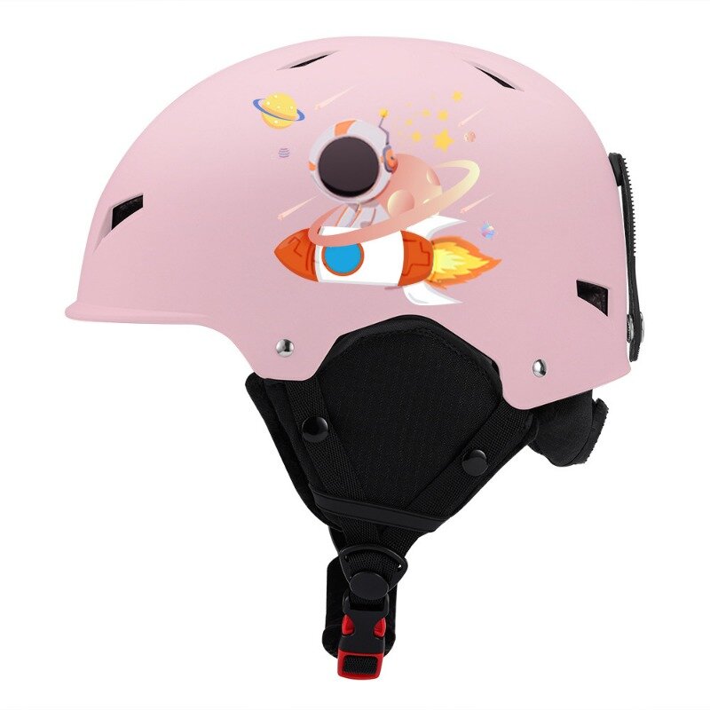 Helm Skating sepeda motor anak, helm empat musim kartun kendaraan untuk main skate berkendara