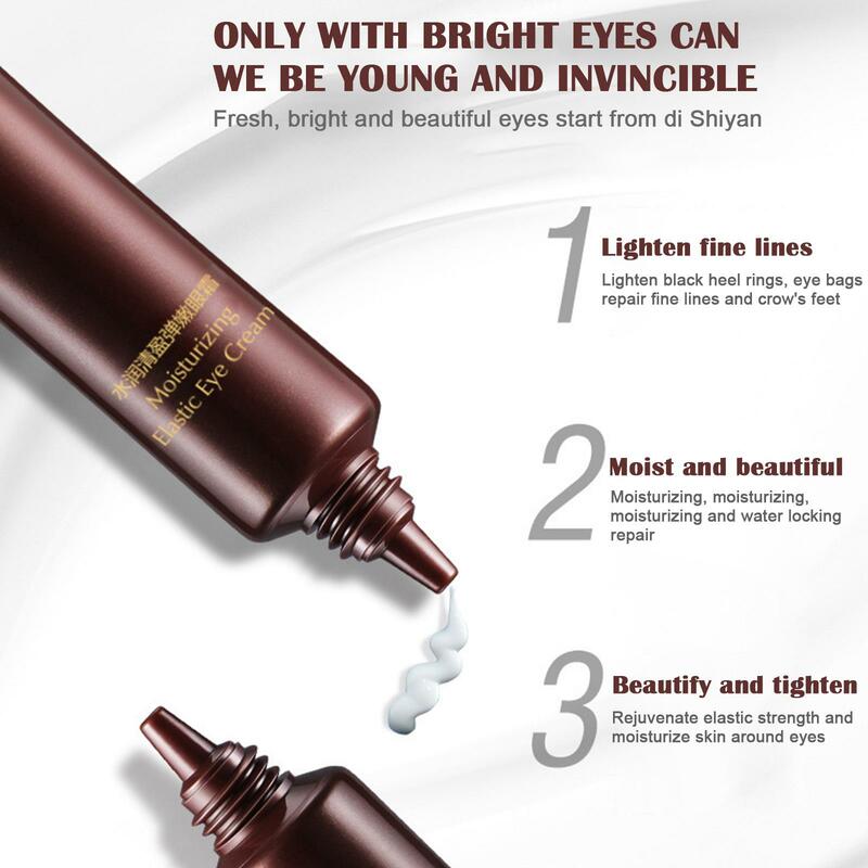 20g Anti Dark Circle Cream borse per gli occhi emulsionanti per la cura della pelle Peptide Eye Massager crema antirughe sbiancante bellezza salute