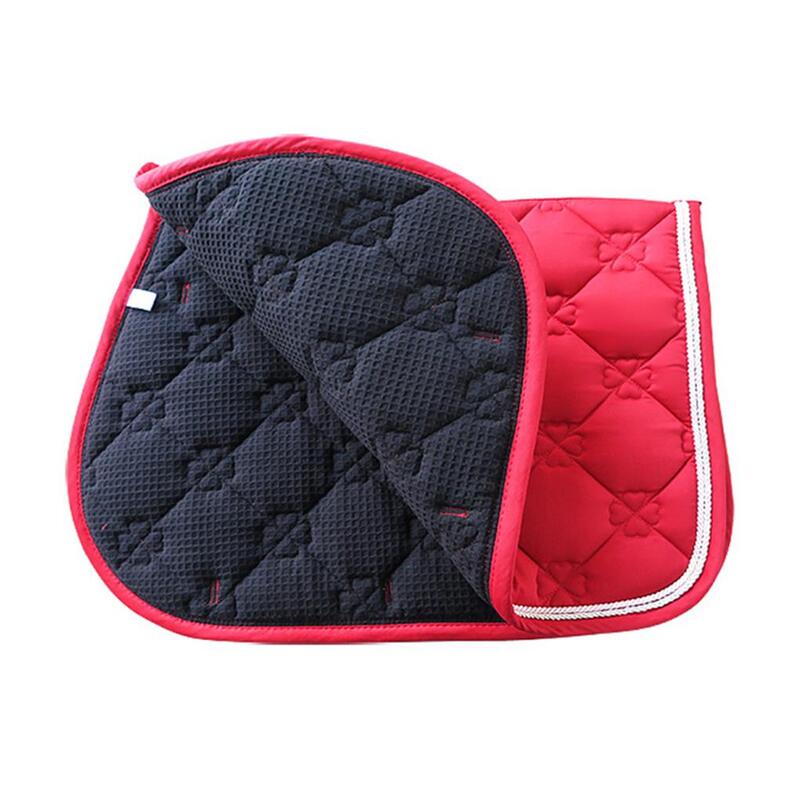 Saddle Pad All Purpose Horse Riding Dressage Supportive Cotton Blends Mat Shock Absorbing Equestrian Equipment