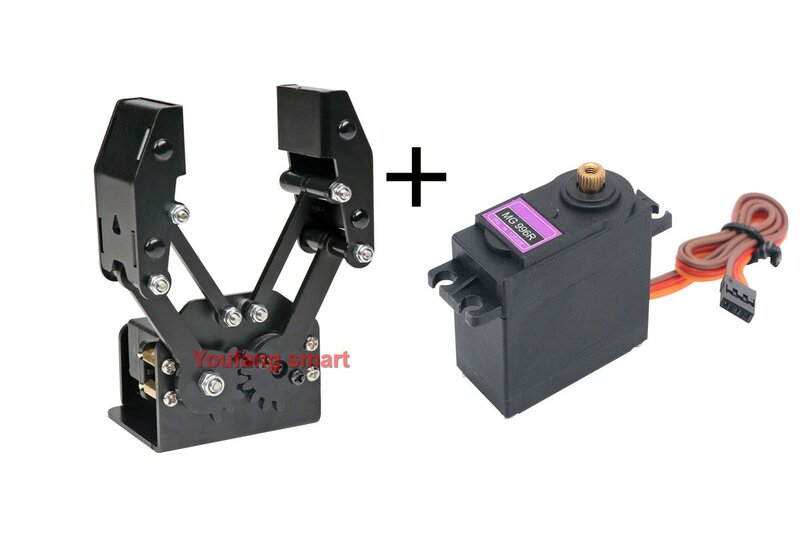 Pinze meccaniche per artigli grandi con apertura da 86mm con braccio meccanico Robot MG996/DS3218 per braccio robotico Kit fai da te artiglio Robot programmabile