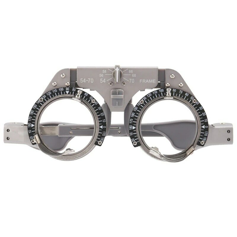Ajustável Optical Trial Lens Frame, Titânio Optic Eye Optometry Lens, Optician Test, Pd 54-70mm