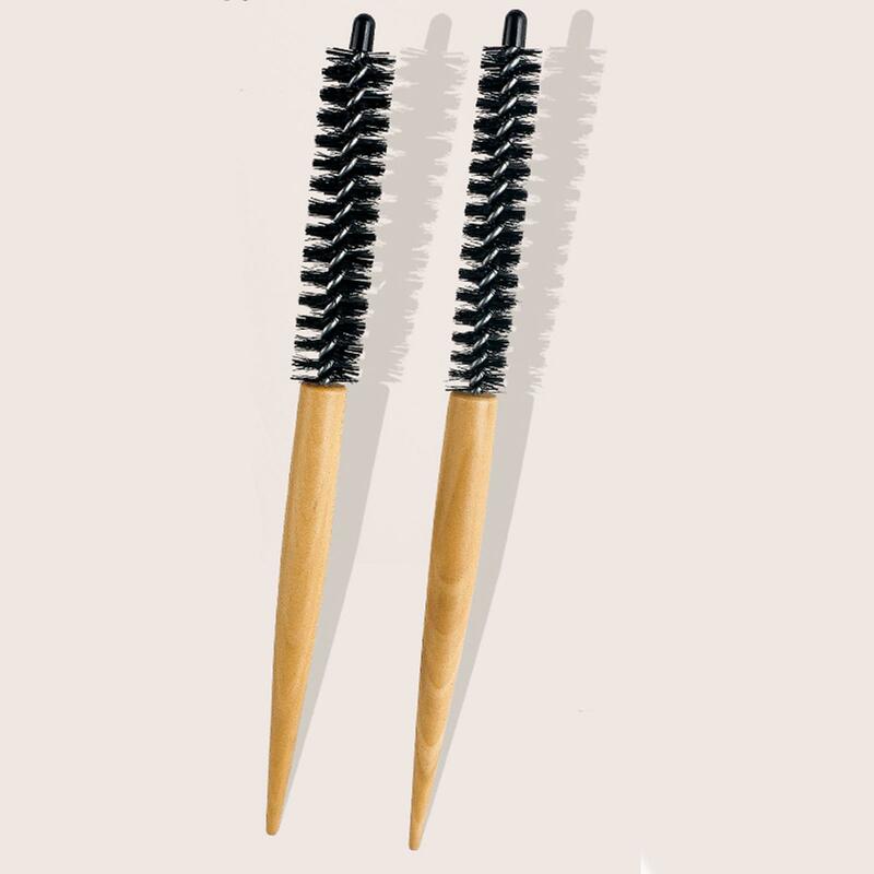 Small Round Hair Brush Hair Styling Brush for Thin Hair Bangs Short Hair