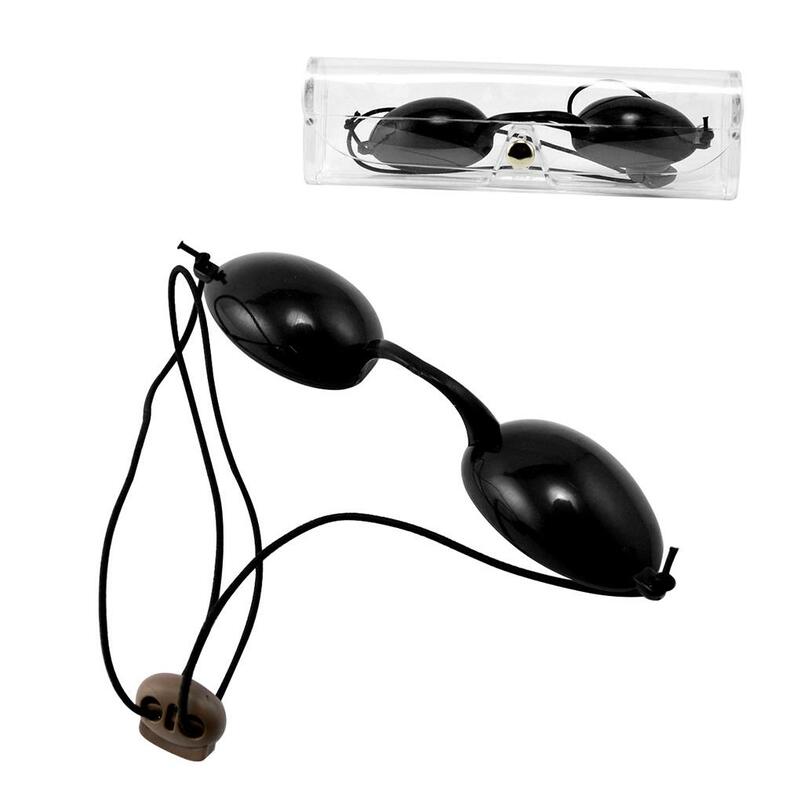 Eye Protection Goggles com corda ajustável, proteção UV, bronzeado Spa Safety Patches