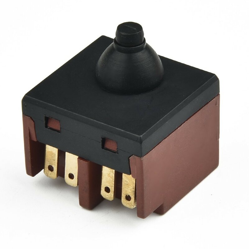 Botón de accesorios de interruptor de pulidor para amoladora angular, accesorios de repuesto de empuje, duraderos, prácticos de alta calidad, 100