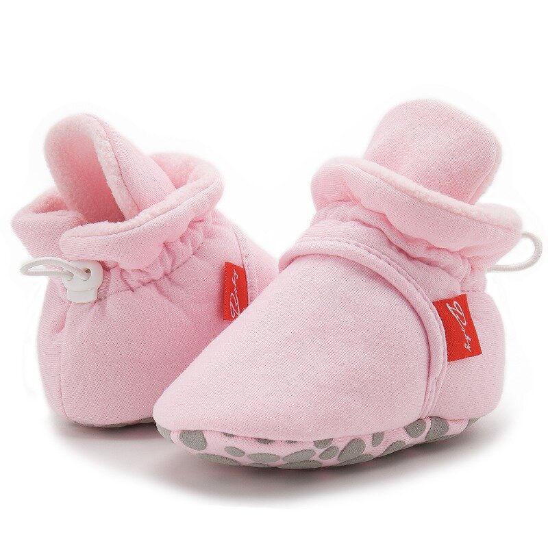 Buty dla noworodków zimowe butki na śnieg ciepłe buty z polaru dla dziewczynek miękkie antypoślizgowe łóżeczko dziecięce buty zapatos para bebe