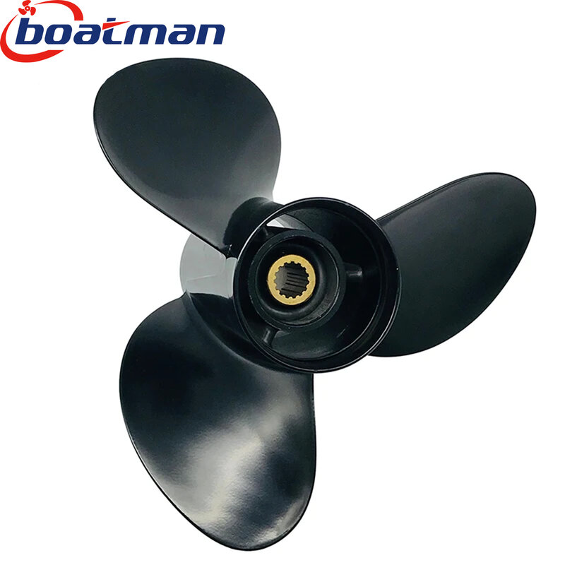 Boat Propeller 13x19 For Suzuki Outboard Motor 70HP 90HP 100HP 115HP 140HP Aluminum 15 Tooth Spline Engine Part Factory Outlet