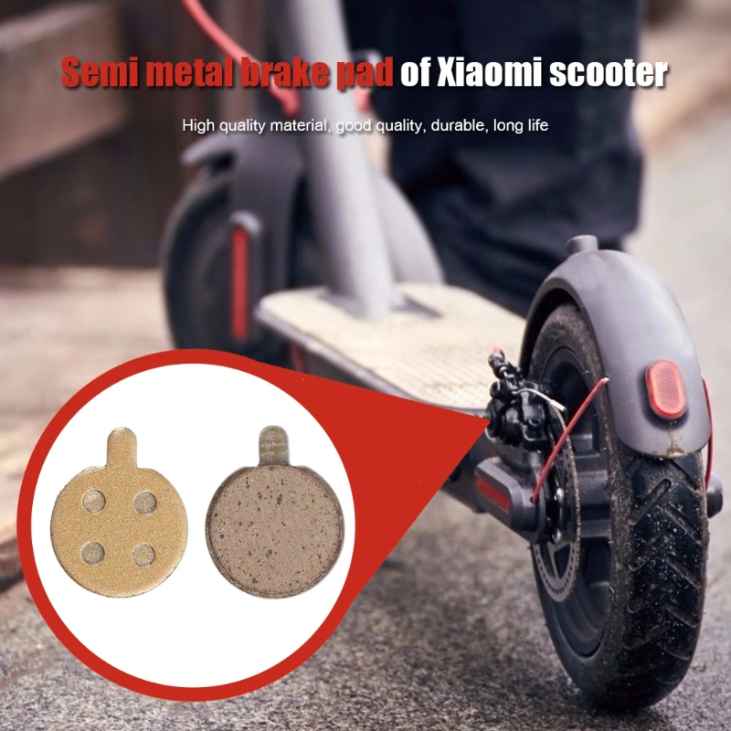 2/4/10pcs Electric Scooter Disc Brake Pads for Xiaomi M365 Pro Kick Scooter Replacement Parts Friction Plates Wear-resistant