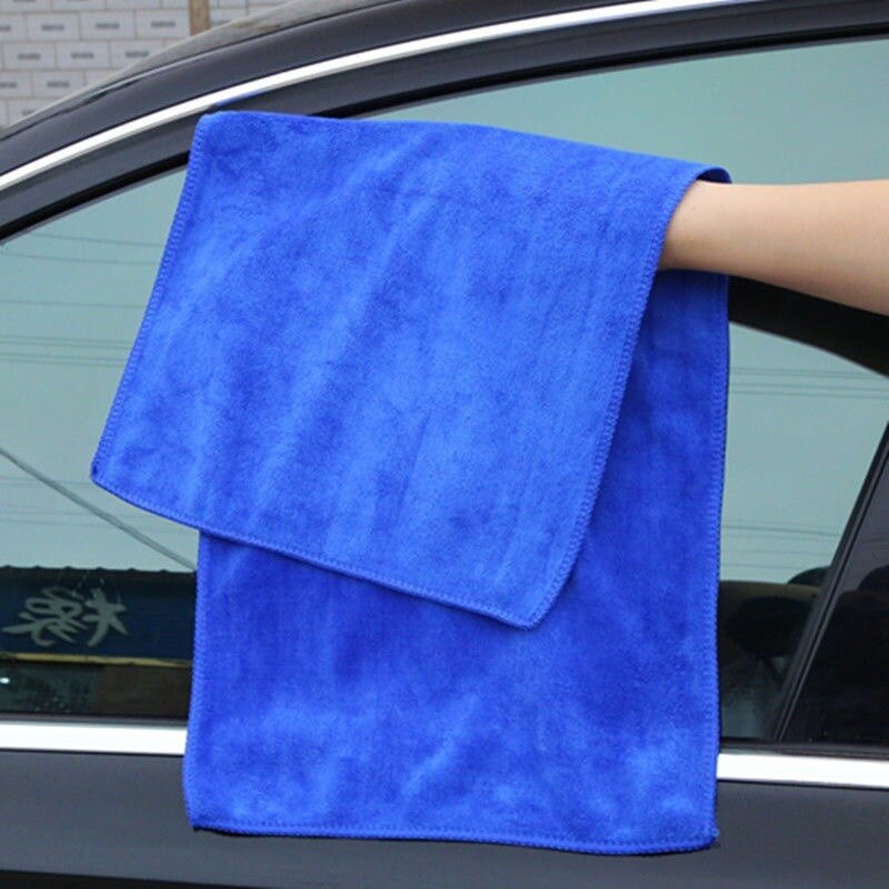1-20 Stuks Microfiber Handdoeken Auto Wassen Droogdoek Handdoek Huishoudelijke Poetsdoeken Auto Detaillering Polijstdoek Thuis Schoon Gereedschap