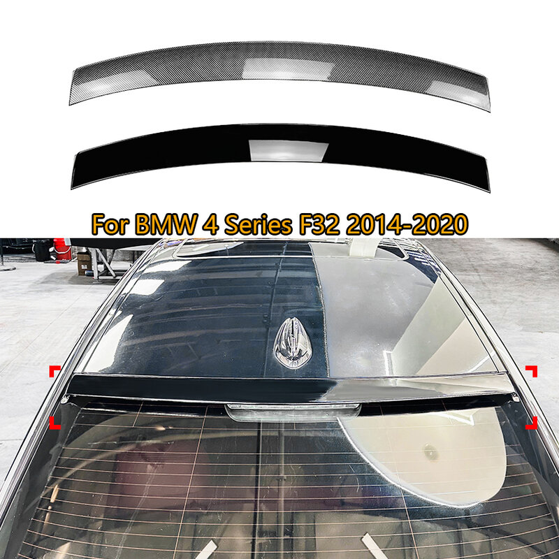 ปีกสปอยเลอร์ติดรถยนต์ท้ายรถสปอยเลอร์สำหรับ BMW 4ซีรีส์ F32 2014-2020อะไหล่แต่งภายนอกรถ