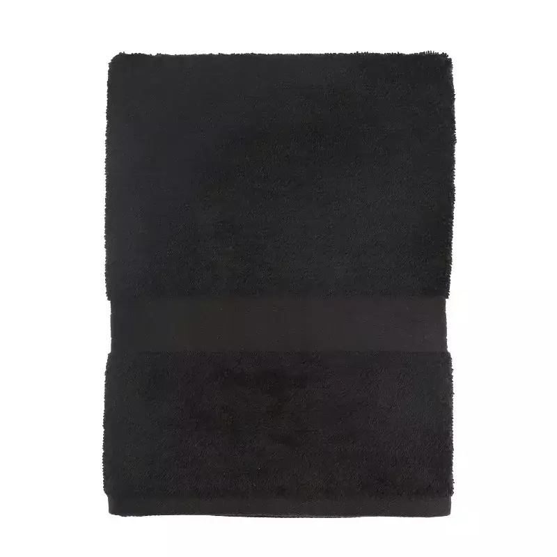 Mainstays ผ้าเช็ดตัวแข็งสีดำเข้ม