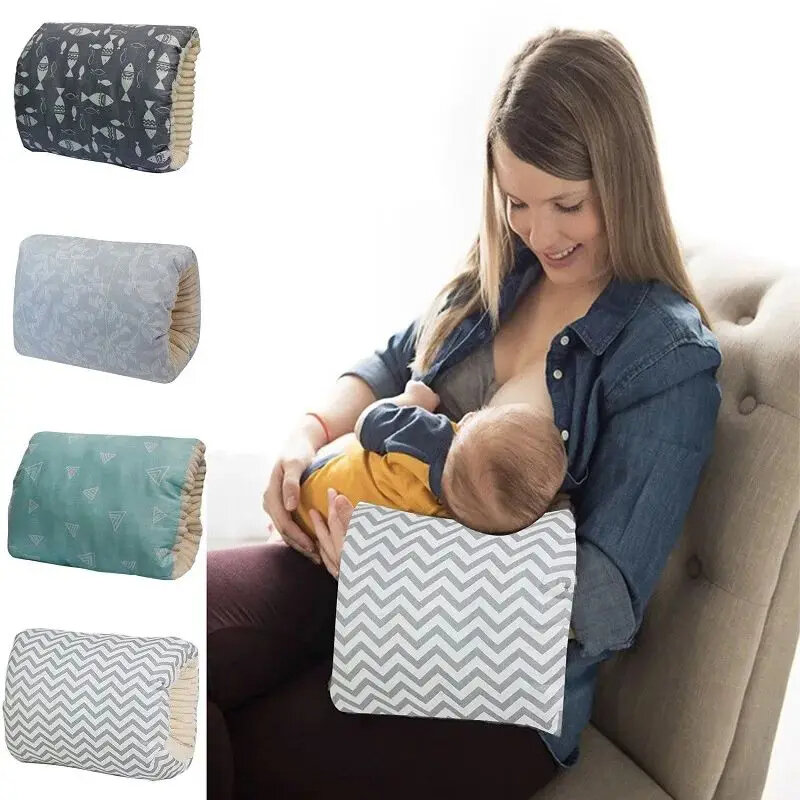 Bebê amamentação braço travesseiro, confortável berço amamentação, almofada enfermagem, almofadas maternidade, 1pc