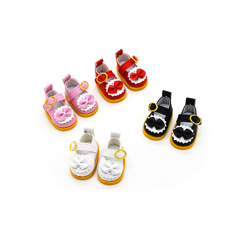 Sepatu Boneka 30Cm Sepatu Putri 1/6 Sepatu Boneka Bjd 4 Hingga 4.5Cm Aksesori Boneka Pakaian Kaki Hadiah Mainan Anak Perempuan