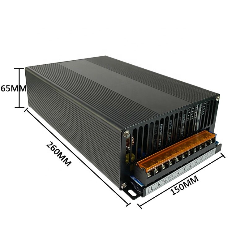 Single output high efficiency 24V 36V 48V 83A 41.6A  AC to DC adjustable Power Supply for Charging Battery 2000W SMPS