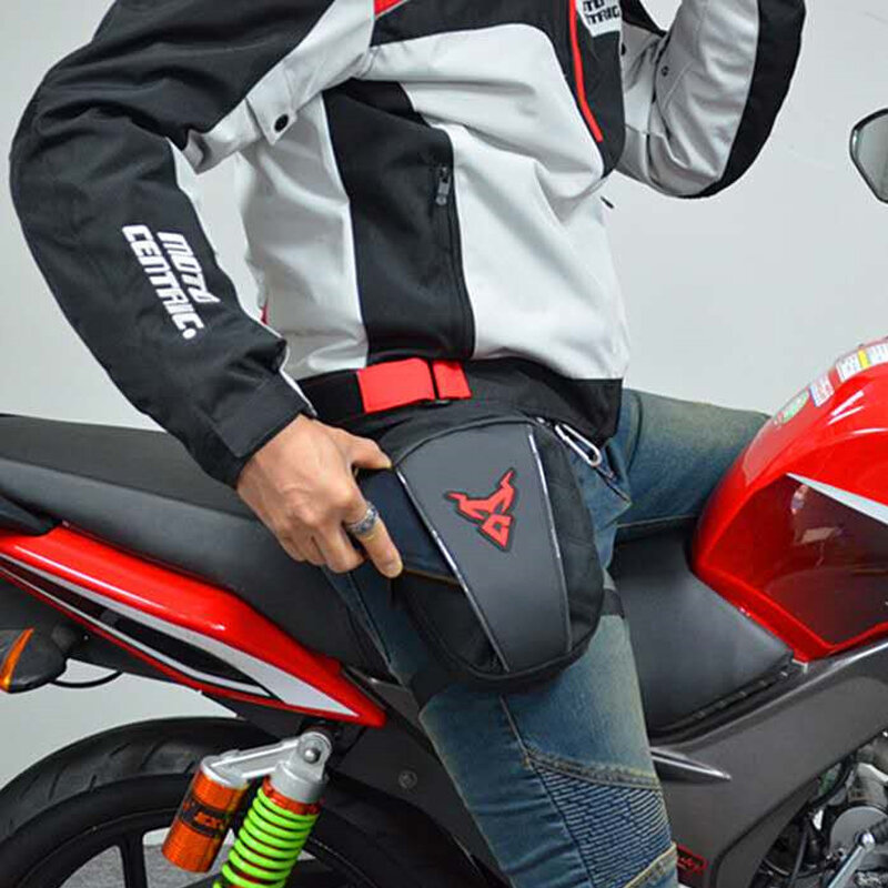 Motocicleta gota cintura perna saco coxa cinto hip bum à prova dwaterproof água moto viagem celular celular bolsa fanny pacote sacos