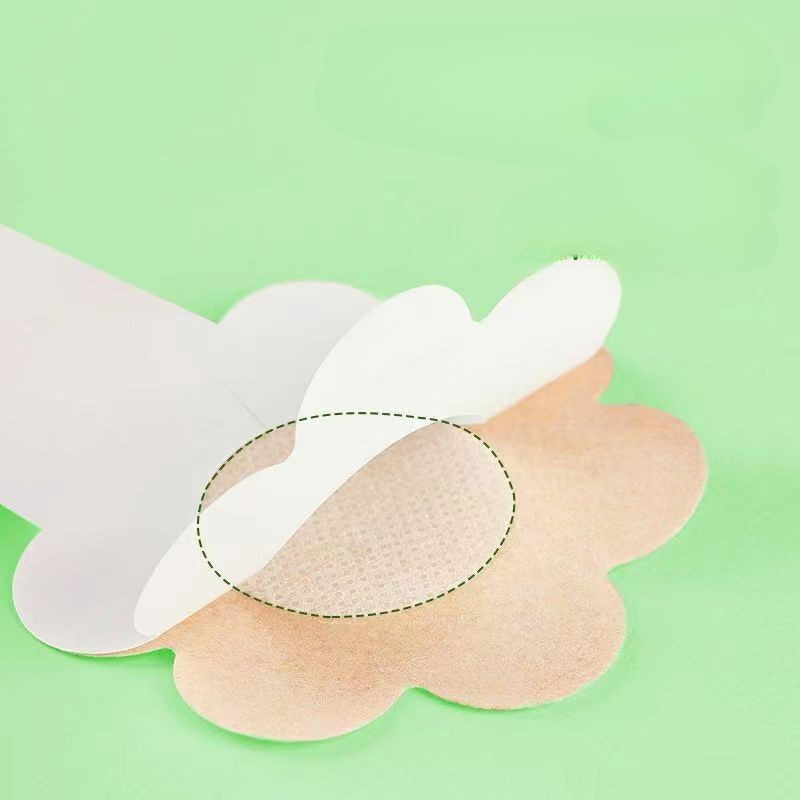 10pcs Women's Invisible Breast Lift Up Tape Overlays on Bra Nipple Stickers Chest Stickers Adhesive Nipple Covers Accessories