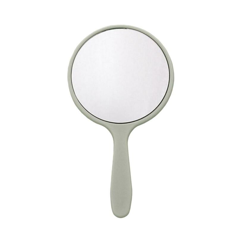 휴대용 메이크업 거울 원형 핸드 헬드 포켓 컴팩트 단색 화장품 거울, 여성 소녀 P8L7
