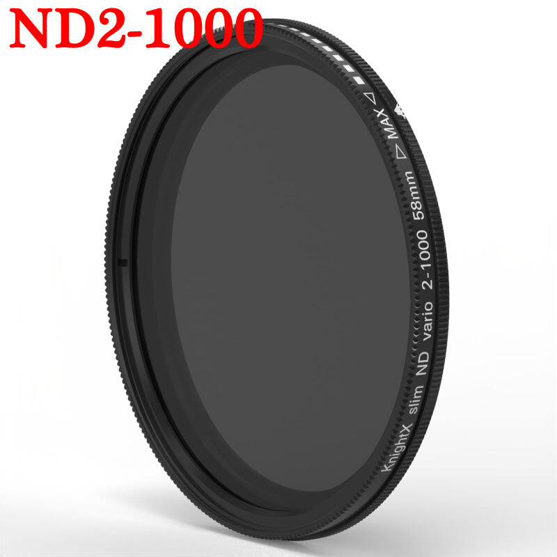 KnightX-filtro de color de lente de estrella ND FLD UV MC, 52mm, 58, 67, 55, 77mm, para Nikon, Canon, EOS, 7D, 5D, 6D, 50D, 60D, 600D, d5200, d3300, d3200, T5i