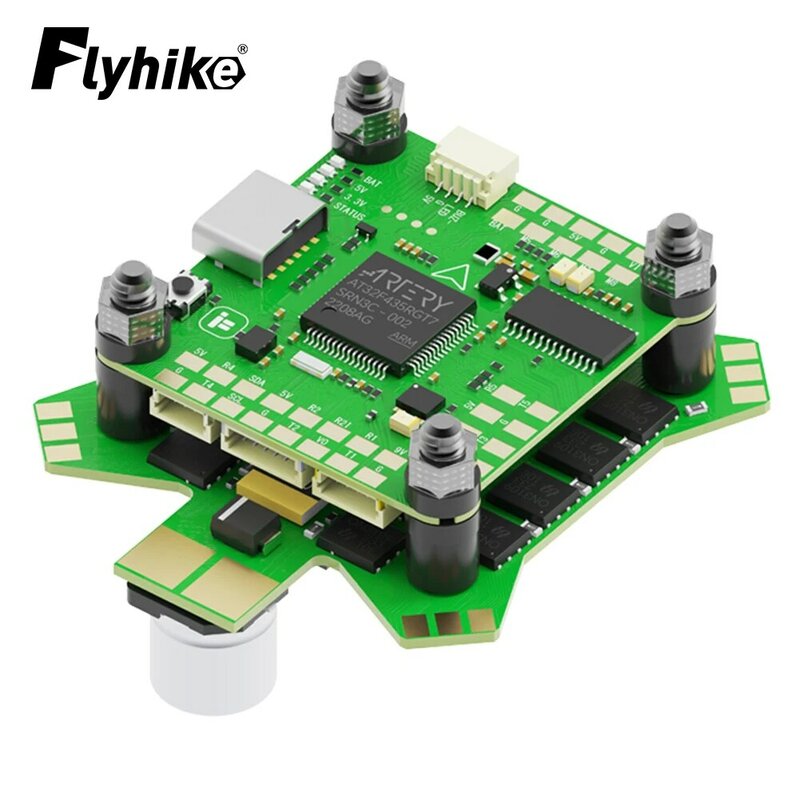 Контроллер полета iFlight BLITZ ATF435 55A Stack BLITZ ATF435 с BLITZ E55S 4-в-1 2-6S ESC для радиоуправляемого FPV Фристайл гоночного дрона