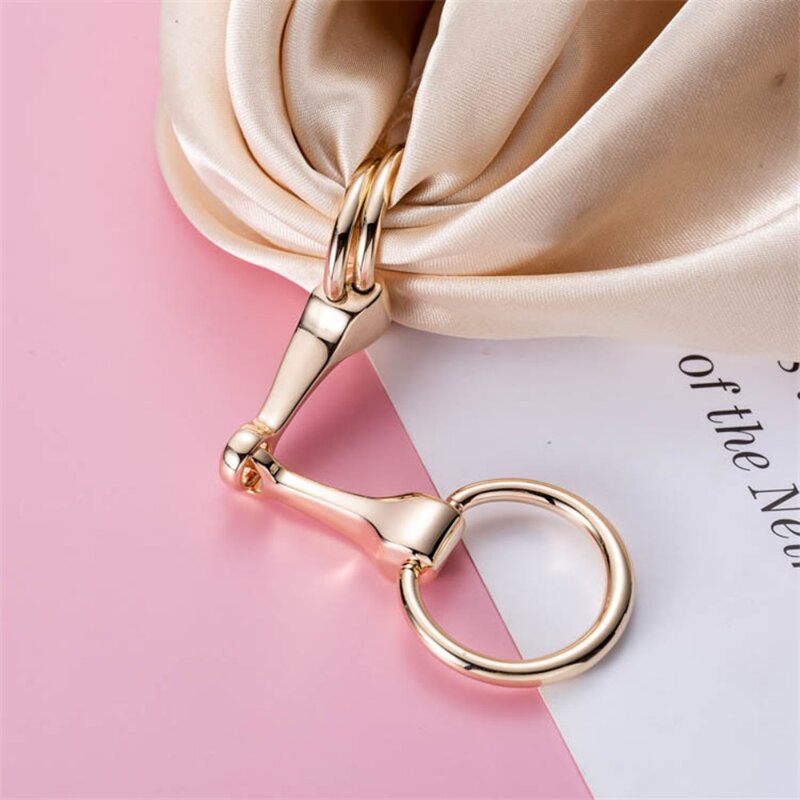2 pezzi scialli femminili sciarpe sciarpa di seta Clip gioielli in metallo fibbia supporto Design spille