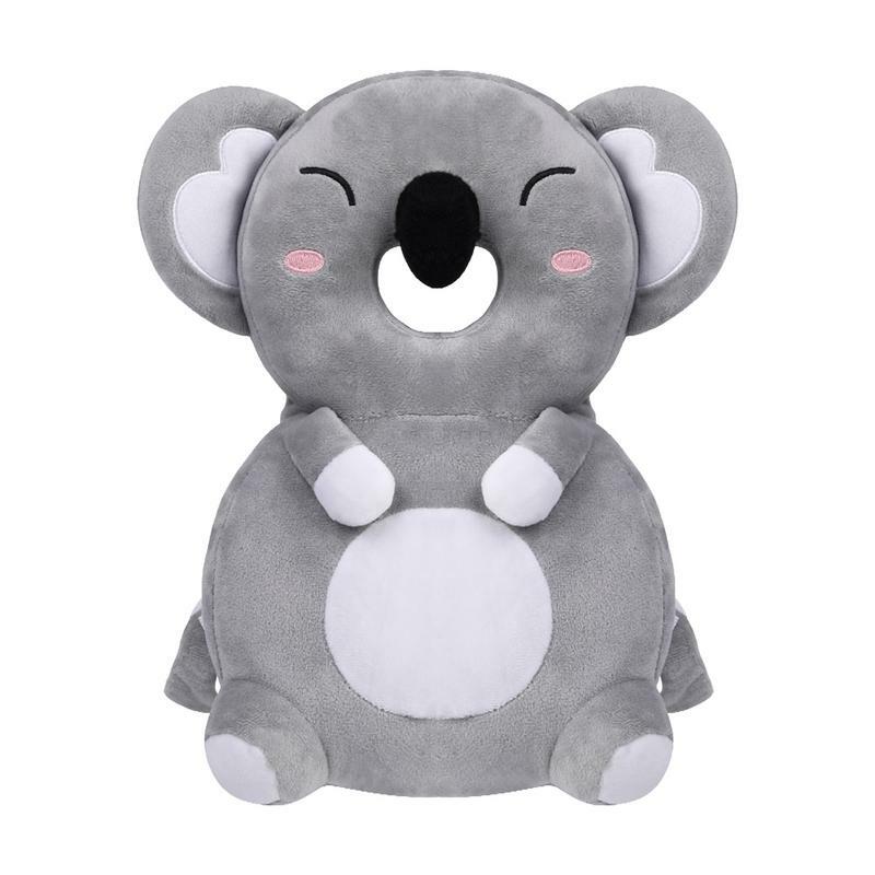 Almohada de protección de dibujos animados para bebé, reposacabezas ligero, cojín corporal ajustable para el pecho y los hombros, anticaída, Koala