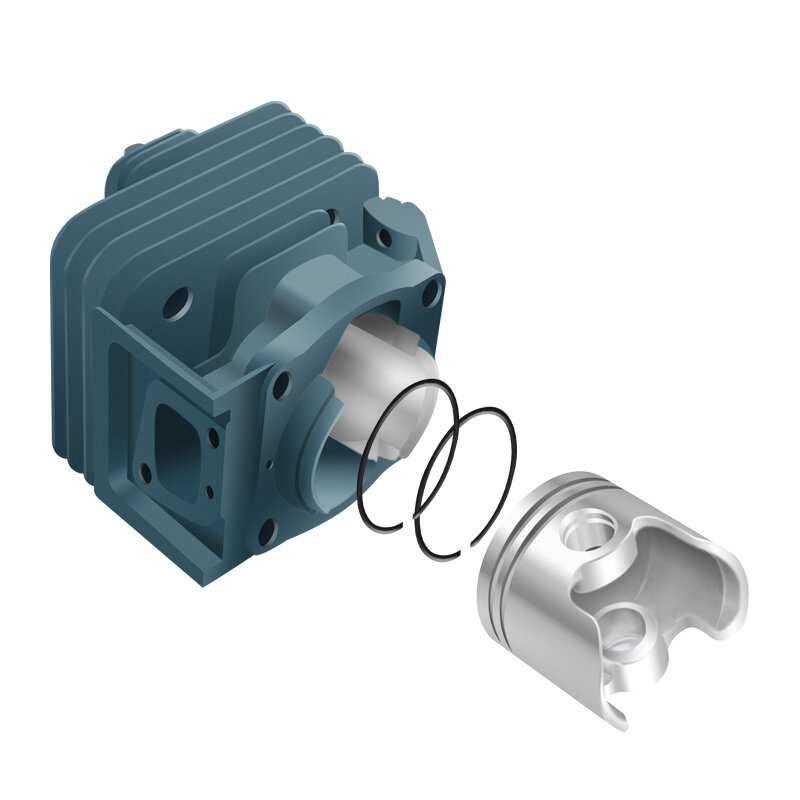 40mm Zylinder Kolben Kit Fit block 40-5 rasenmäher Trimmer Pinsel Cutter benzin Motor Teil hub power