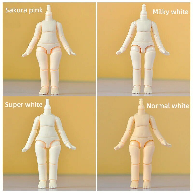 Di seconda generazione Ymy Joint Doll Body Boy Girl Body Toy accessori per la mano di ricambio per Obitsu 11, Gsc Head, Ob11,1/12Bjd