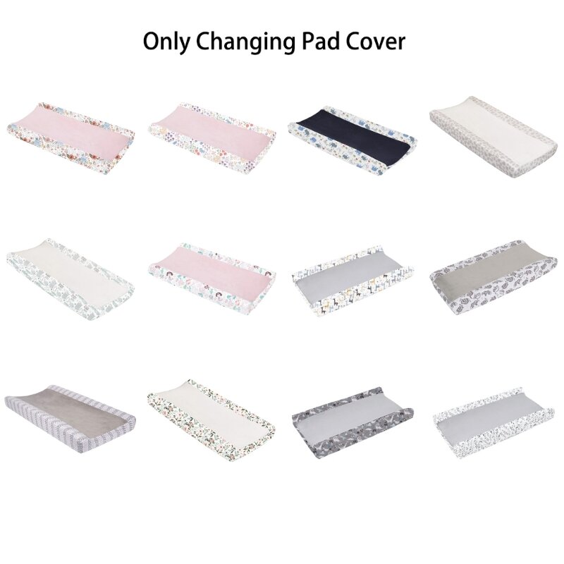 Baby Changing Pad Cover for Girls&Boys Soft Breathable Newborn Infant Changing Table Cover for Diaper Changing Mattress