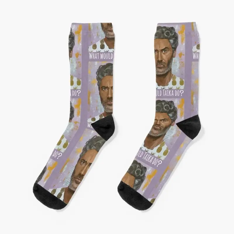 Taika Waititi Ankle Socks, Children's Gym Socks, Men's Gift, Mulher
