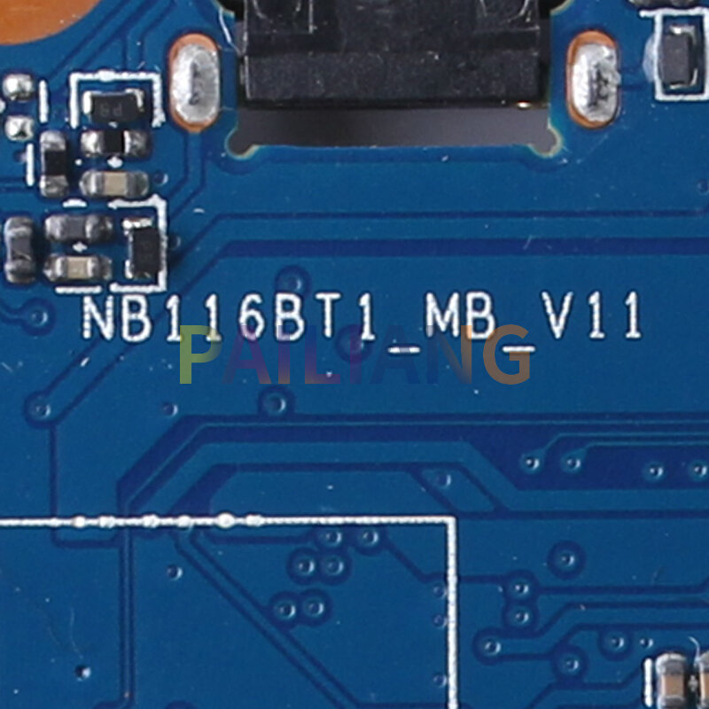 Placa-mãe do portátil para LENOVO, Mainboard, completo testado, NB116BT1-NB-V11, SR1UB, X3735F, RAM, 5B20K38955, 100s-11iBy